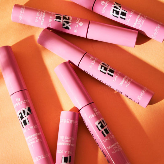 Essence - Fix It Like A Boss Transparent Brow Fixing Gel – Ultra Strong Hold & Laminated Look