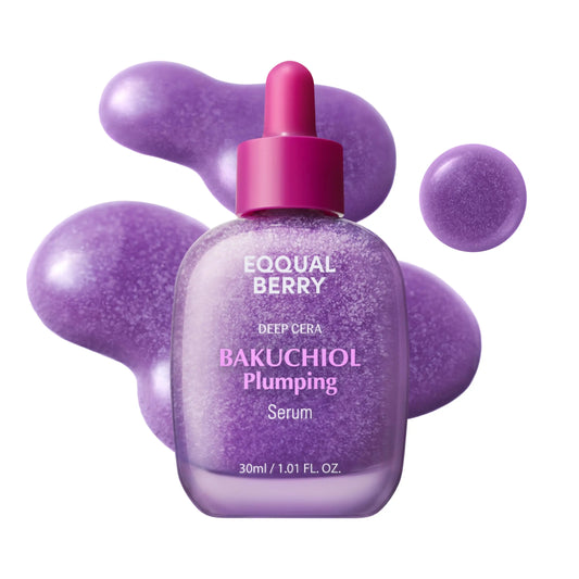 EQQUALBERRY - Bakuchiol Plumping Serum – Firming, Hydrating and Anti-Aging Care