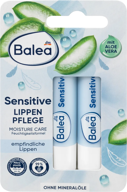 Balea Sensitive Lip Balm, 9.6 g