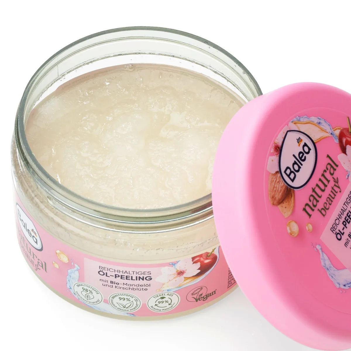 Balea Natural Beauty Scrub, 300 g