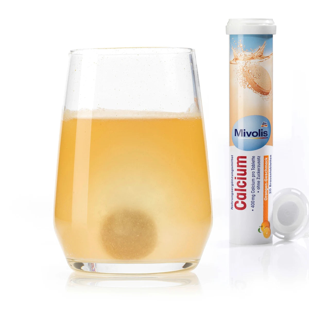 Mivolis Calcium Effervescent Tablets โ 20 pcs (82 g)
