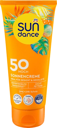 SUNDANCE - Sunscreen SPF 50 (100 ml) – High Protection, 24-Hour Moisturizing Care