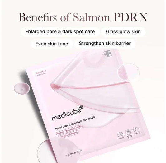 medicube - PDRN Pink Collagen Gel Mask – Elasticity, Hydration & Wrinkle Care
