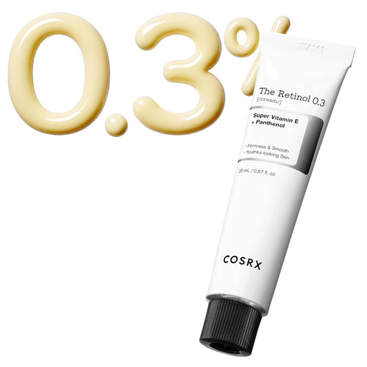 COSRX - Retinol 0.3 Face Cream – Intensive Anti-Aging & Skin Renewal Treatment