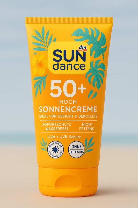 SUNDANCE - Sunscreen SPF 50 (100 ml) – High Protection, 24-Hour Moisturizing Care