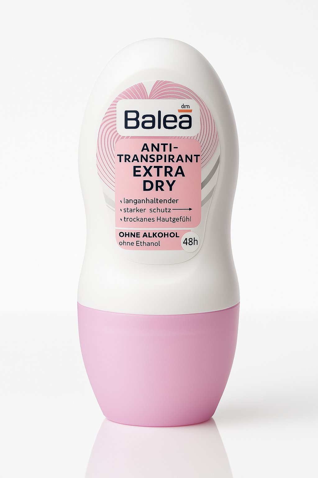 Balea, Antitranspirant Deo Roll-on Extra Dry, 50 ml