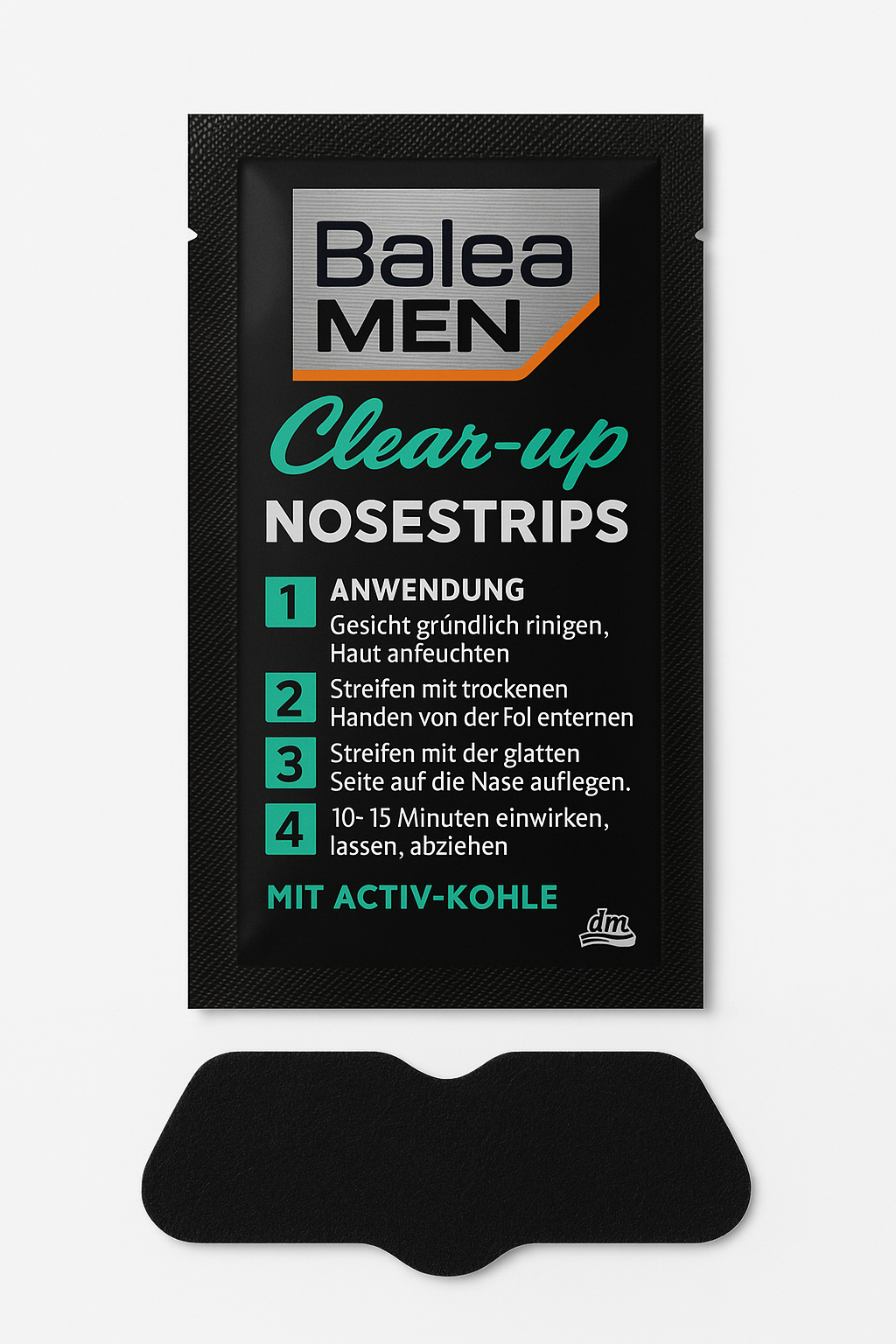 Balea MEN Nosestrips Clear-Up, 3 pcs