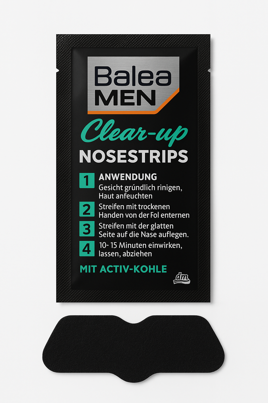Balea MEN Nosestrips Clear-Up, 3 pcs