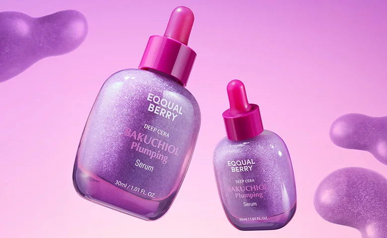 EQQUALBERRY - Bakuchiol Plumping Serum – Firming, Hydrating &amp; Anti-Aging Care