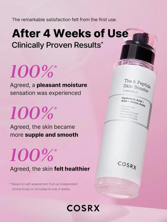 COSRX - The 6 Peptide Skin Booster – Firming, Brightening & Hydrating Facial Serum