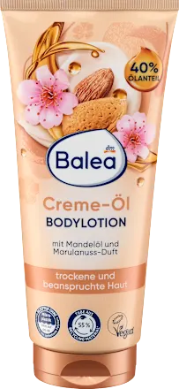 Balea Almond Oil Cream‑Oil Body Lotion – Deep Moisture Almond & Marula Body Lotion 200 ml