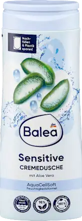 Balea Sensitive Shower Cream – Gentle pH-Balanced Body Wash for Sensitive Skin 300 ml
