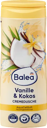 Balea Vanilla & Coconut Creamy Shower Gel – Moisturizing Body Wash