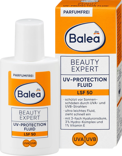 Balea Beauty Expert UV-Protection Fluid SPF 50 – 50 ml