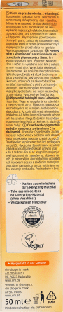 Balea, Vitamin C Face Cream Dark Spots Lightener, 50 ml