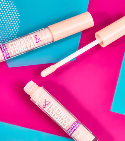 Essence - Correct & Conceal Under Eye Brightening Concealer – Brighten & Refresh Tired Eyes